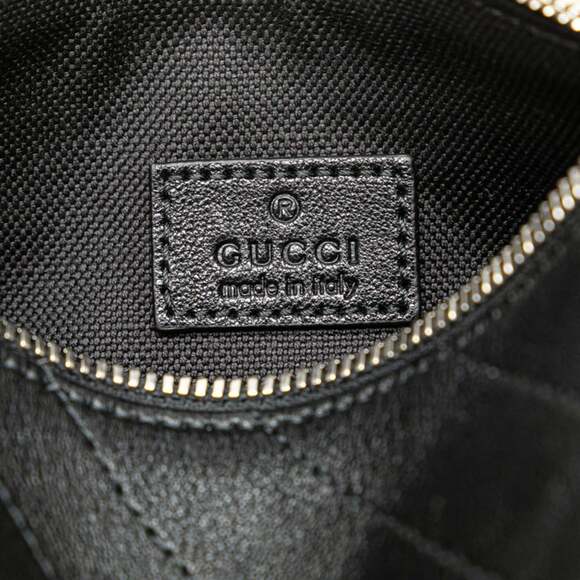 Gucci Blondie Shoulder Bag 760170 Black Leather Women's GUCCI - Picture 8 of 10